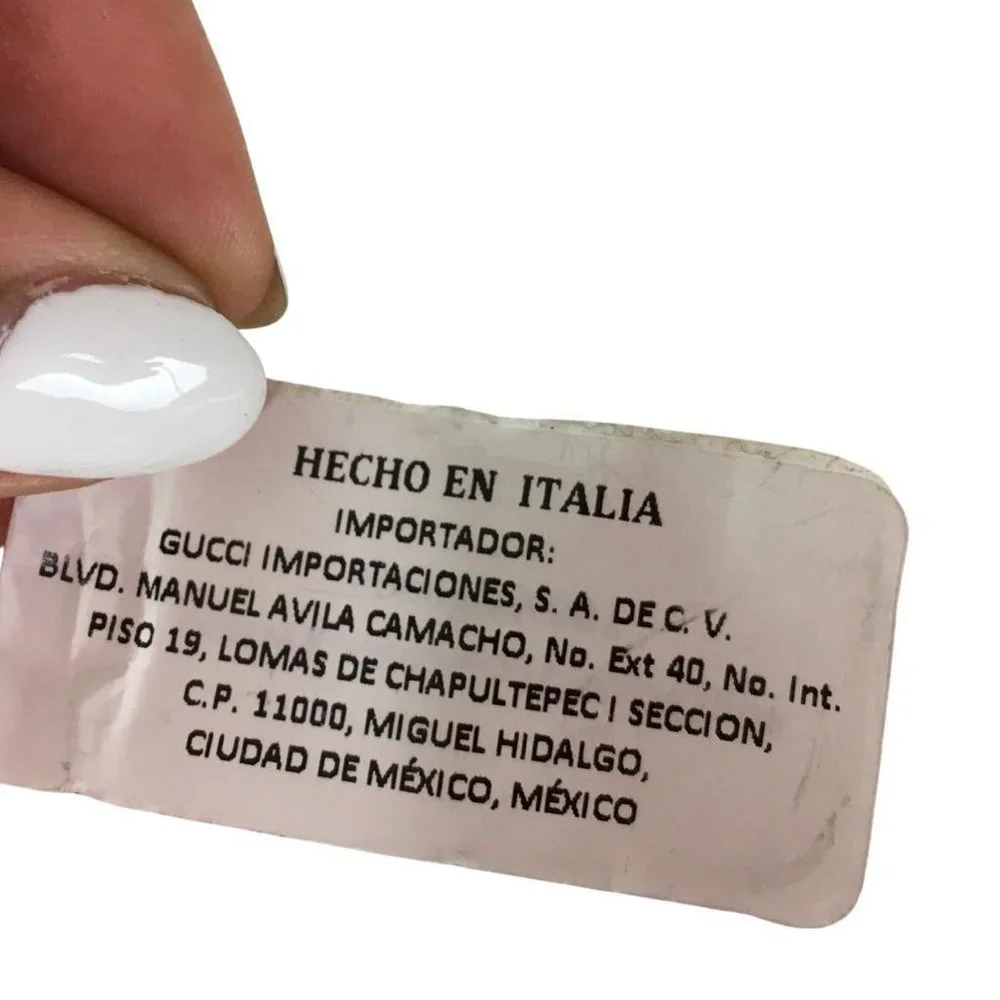 NWT Gucci Women's Backpack Stripes Green & Red Buckle GG Beige Multi Sz M - Picture 8 of 12